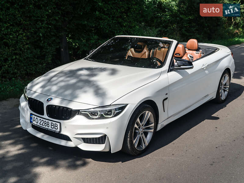 Кабріолет BMW 4 Series 2015 в Ужгороді