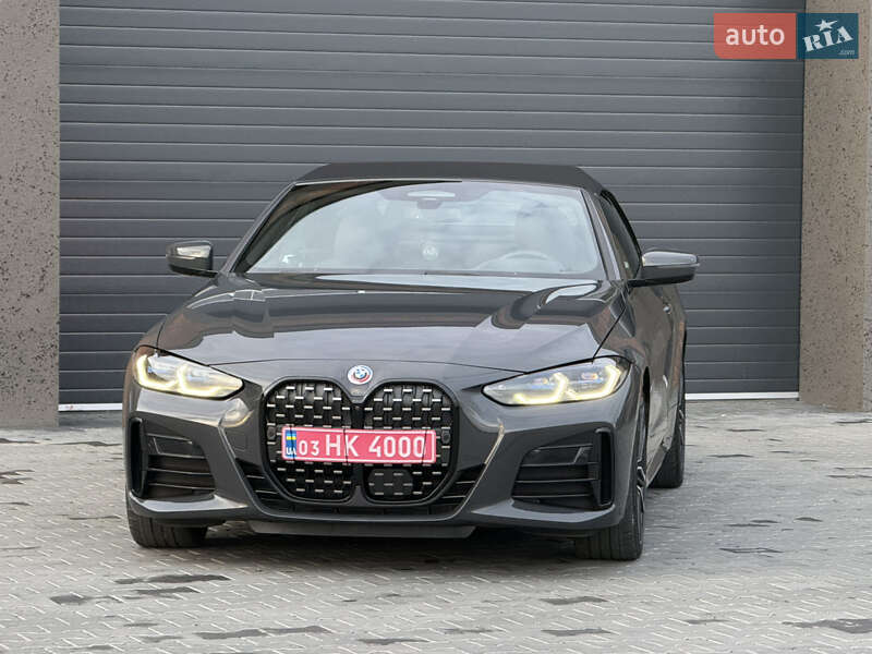 Кабриолет BMW 4 Series 2022 в Черновцах