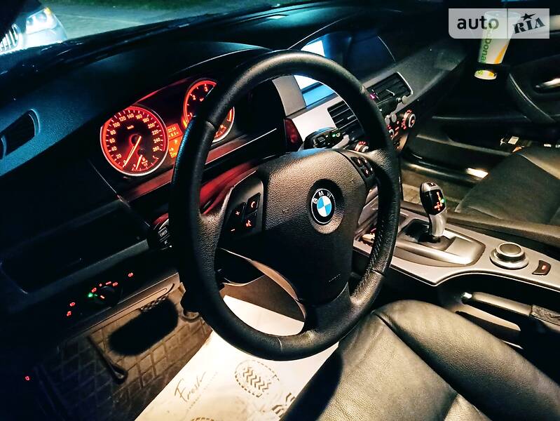 Седан BMW 5 Series 2008 в Львове