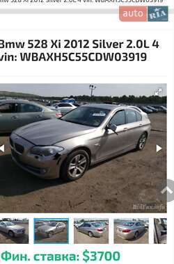 Седан BMW 5 Series 2012 в 