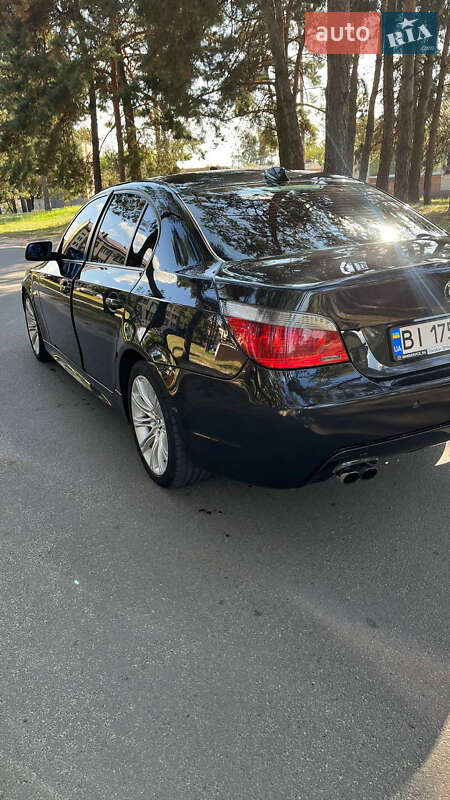 Седан BMW 5 Series 2007 в Полтаві
