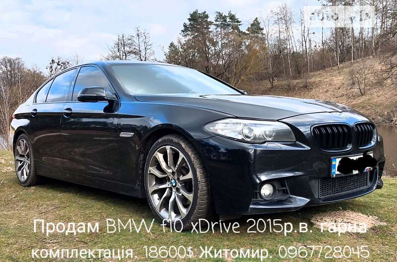 Седан BMW 5 Series 2015 в Житомирі