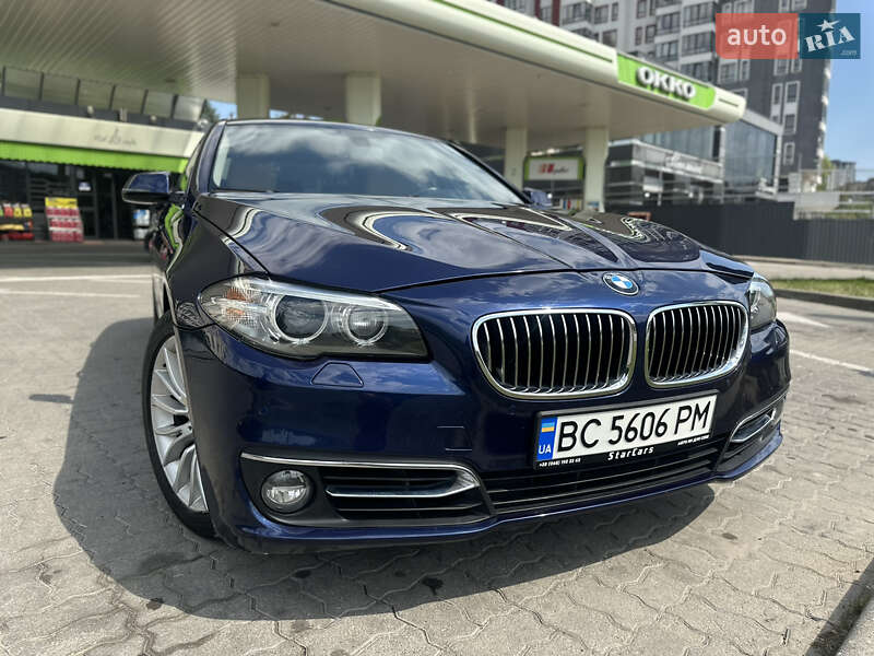 Седан BMW 5 Series 2015 в Львові