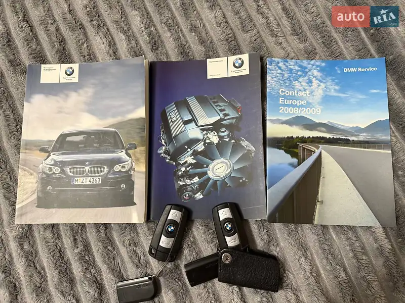 Седан BMW 5 Series 2008 в Києві документ
