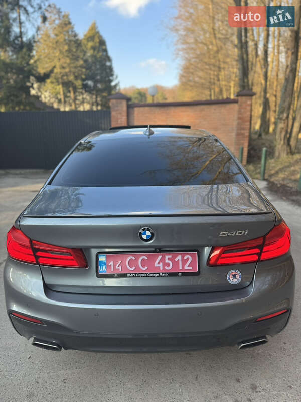 Седан BMW 5 Series 2017 в Львове