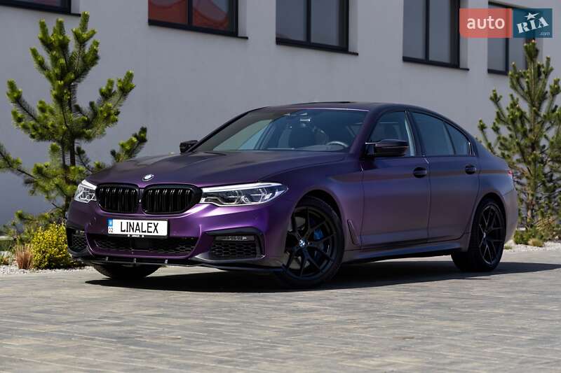 Седан BMW 5 Series 2018 в 