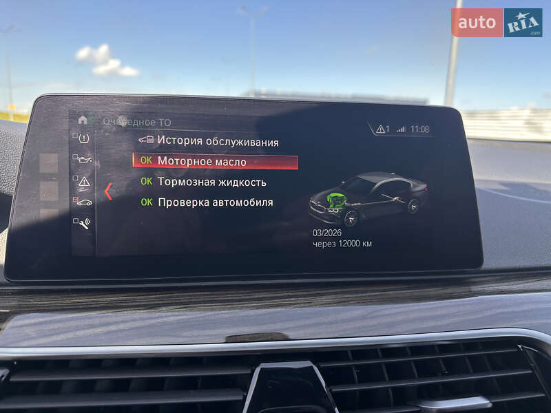 Седан BMW 5 Series 2018 в Львове