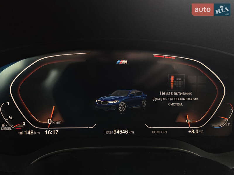 Седан BMW 5 Series 2021 в Киеве