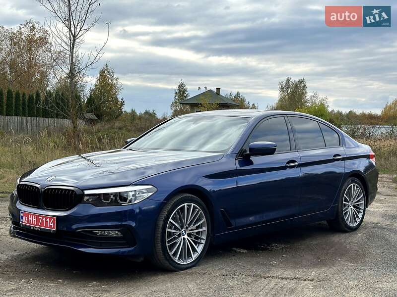 Седан BMW 5 Series 2017 в Дніпрі