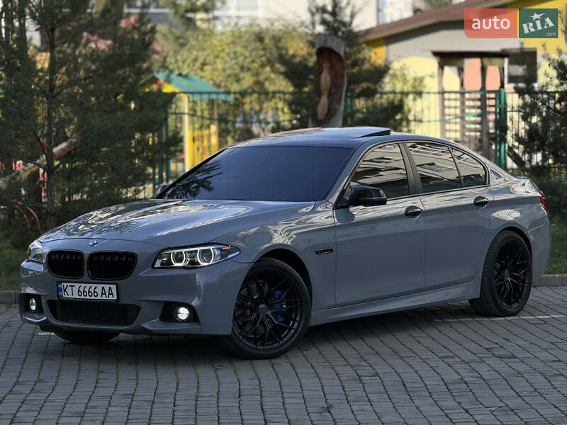 Седан BMW 5 Series 2014 в Івано-Франківську