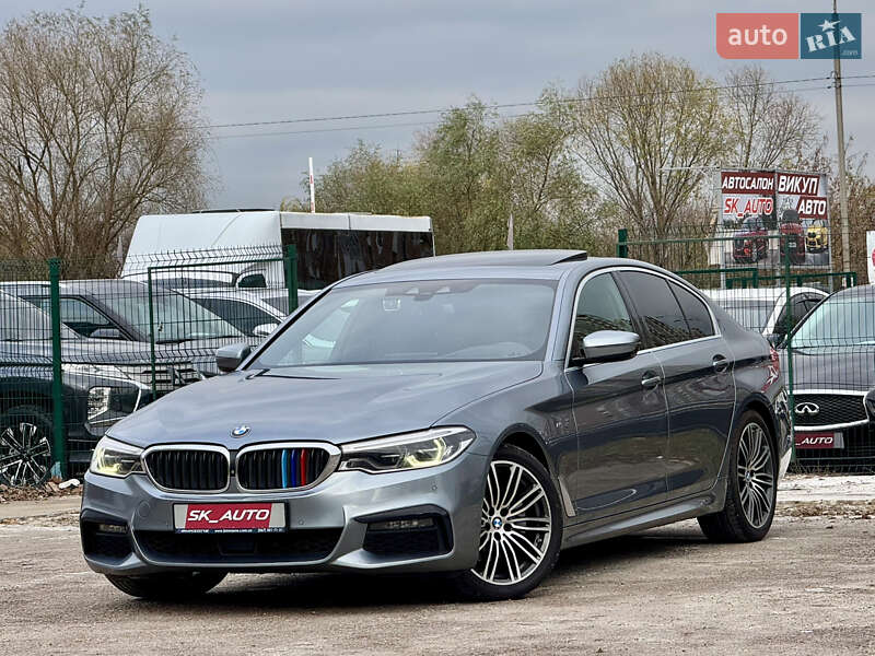 Седан BMW 5 Series 2018 в Киеве