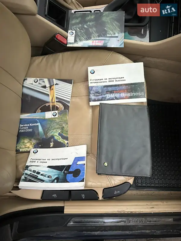Седан BMW 5 Series 2002 в Харькове документ 2 фото Седан BMW 5 Series 2002 в Харькове документ