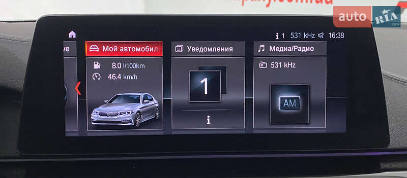 Седан BMW 5 Series 2017 в Львове