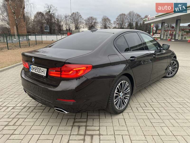 Седан BMW 5 Series 2018 в Одесі
