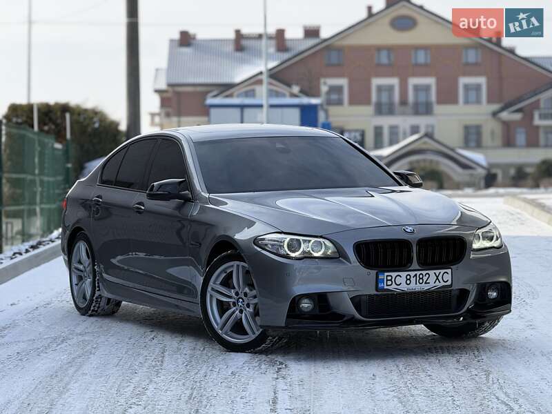 Седан BMW 5 Series 2015 в Львові