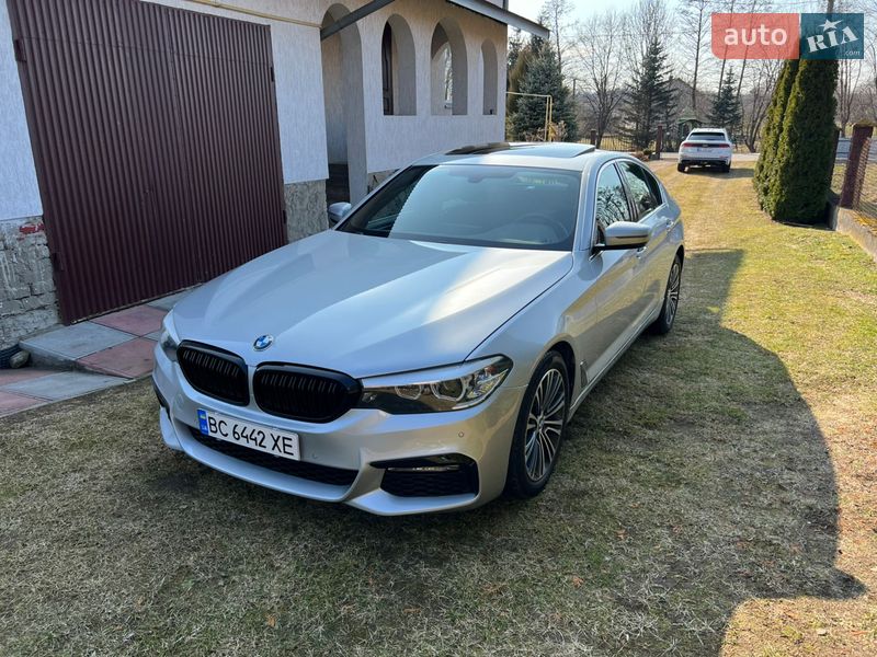 Седан BMW 5 Series 2017 в Львове