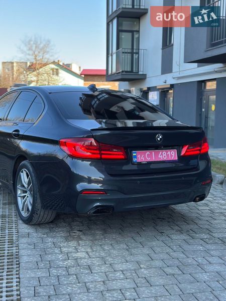 Седан BMW 5 Series 2018 в Львове