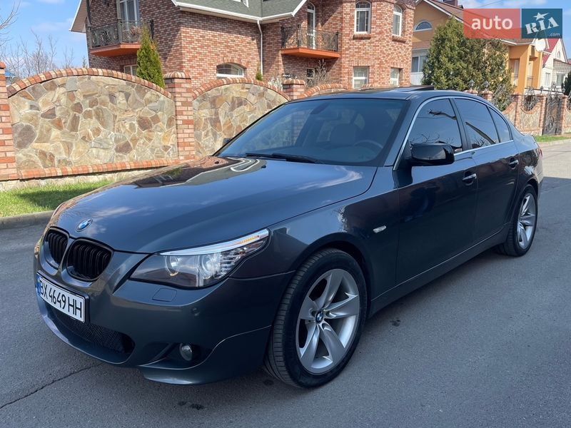 Седан BMW 5 Series 2008 в Хмельницькому