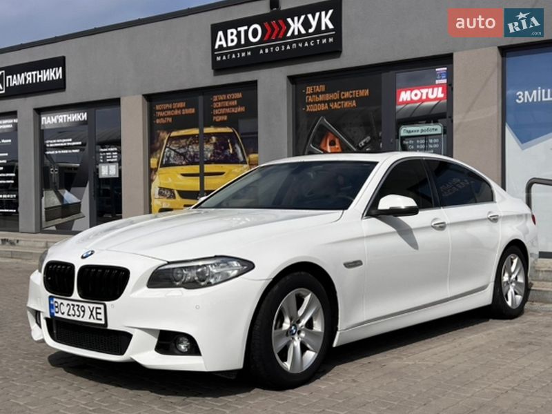 Седан BMW 5 Series 2014 в Львові