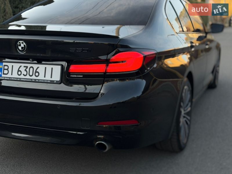 Седан BMW 5 Series 2017 в Полтаві