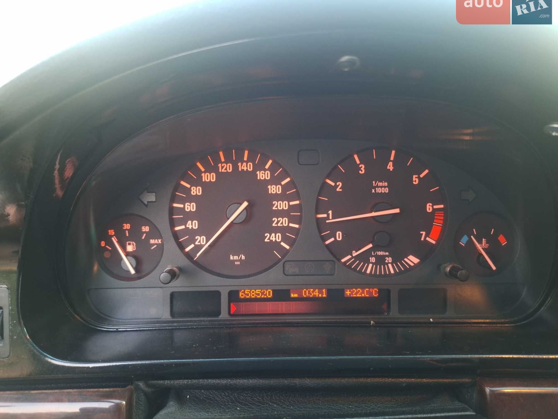 BMW 5 Series 1996 VIN WBADD51060BP00303 фото оголошення 4 з 5