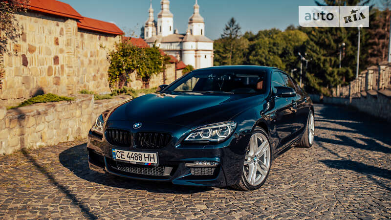 Купе BMW 6 Series Gran Coupe 2015 в Чернівцях