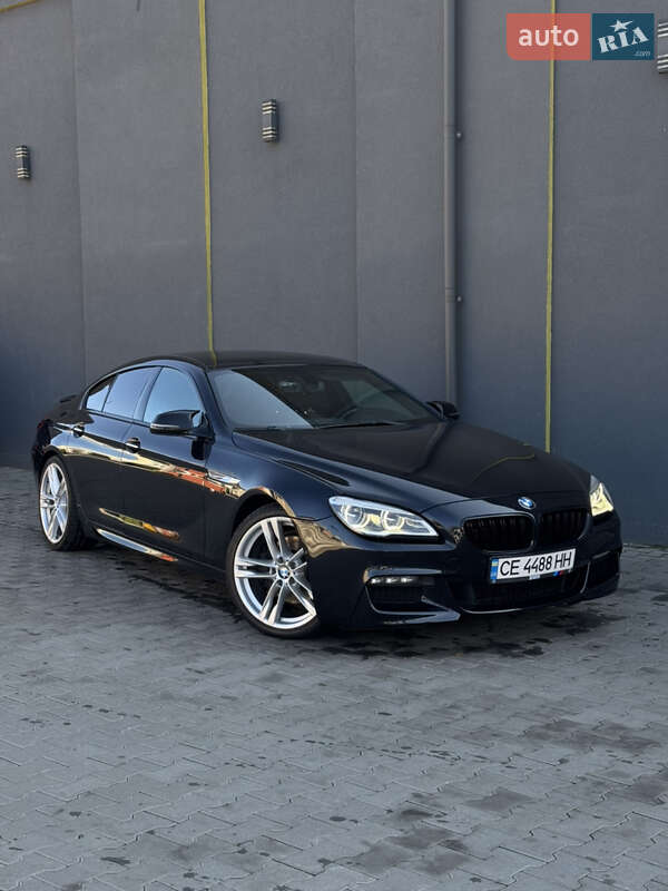 Купе BMW 6 Series Gran Coupe 2015 в Чернівцях