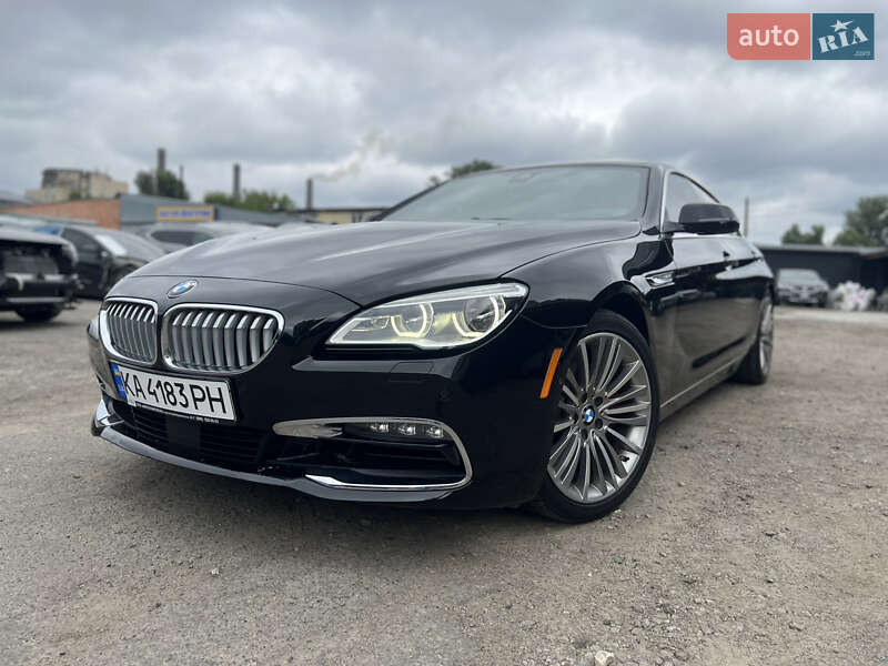 Купе BMW 6 Series Gran Coupe 2016 в Киеве
