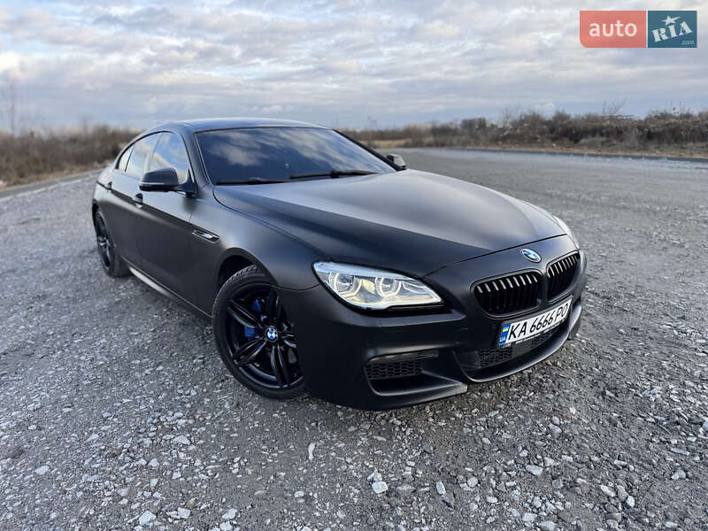Купе BMW 6 Series Gran Coupe 2015 в Киеве