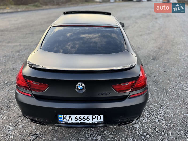 Купе BMW 6 Series Gran Coupe 2015 в Киеве