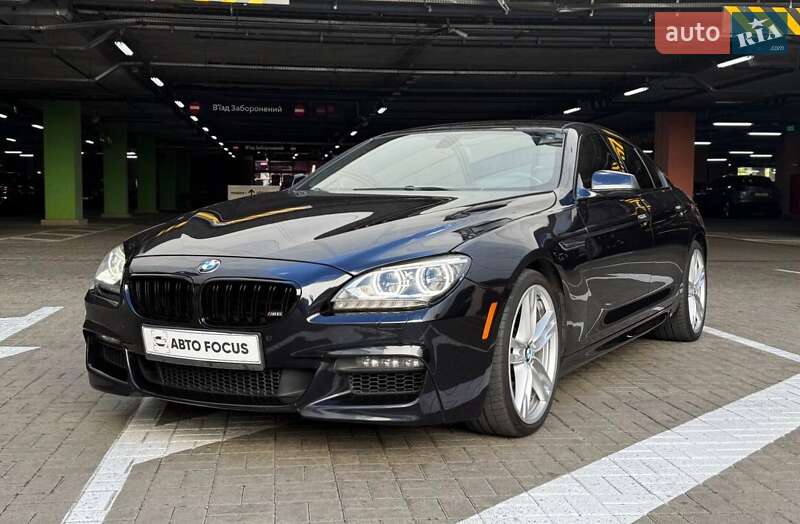 Купе BMW 6 Series Gran Coupe 2014 в Киеве