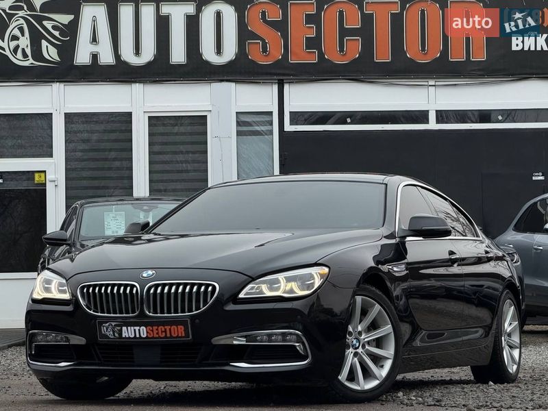 BMW 6 Series Gran Coupe 2015