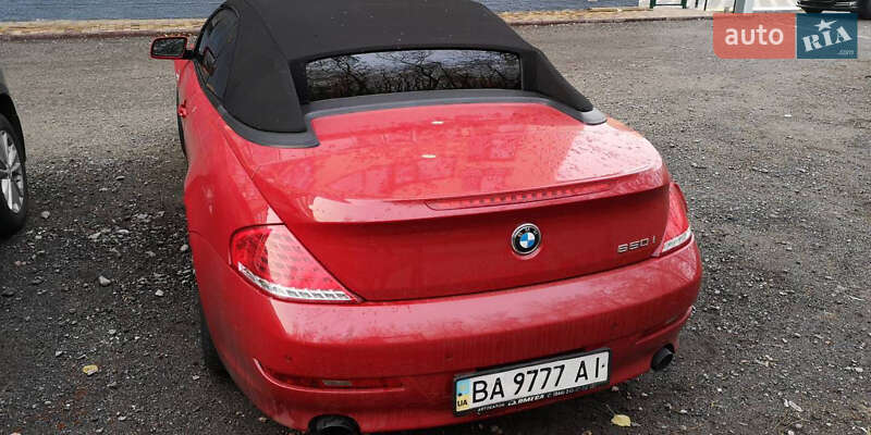 Кабриолет BMW 6 Series 2008 в Киеве