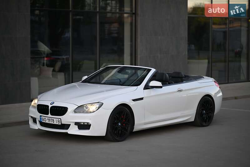 Кабриолет BMW 6 Series 2012 в 