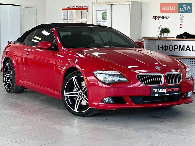 Кабриолет BMW 6 Series 2008 в Киеве