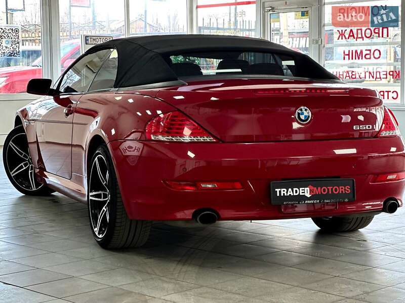 Кабриолет BMW 6 Series 2008 в Киеве