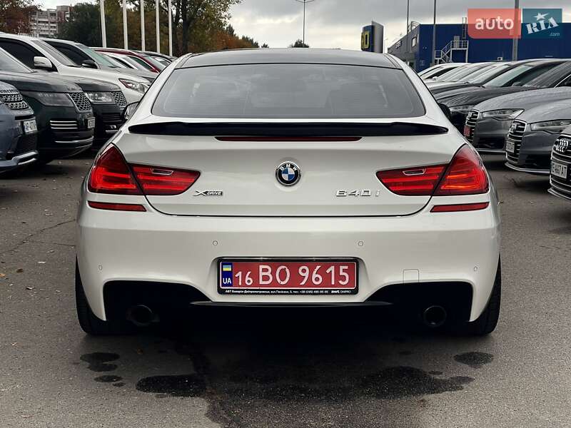 Купе BMW 6 Series 2015 в Днепре фото 8 Купе BMW 6 Series 2015 в Днепре