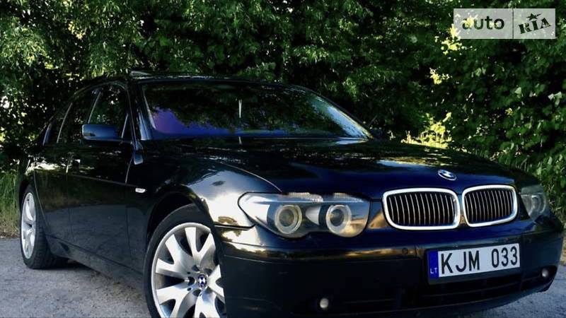 Седан BMW 7 Series 2004 в Львове