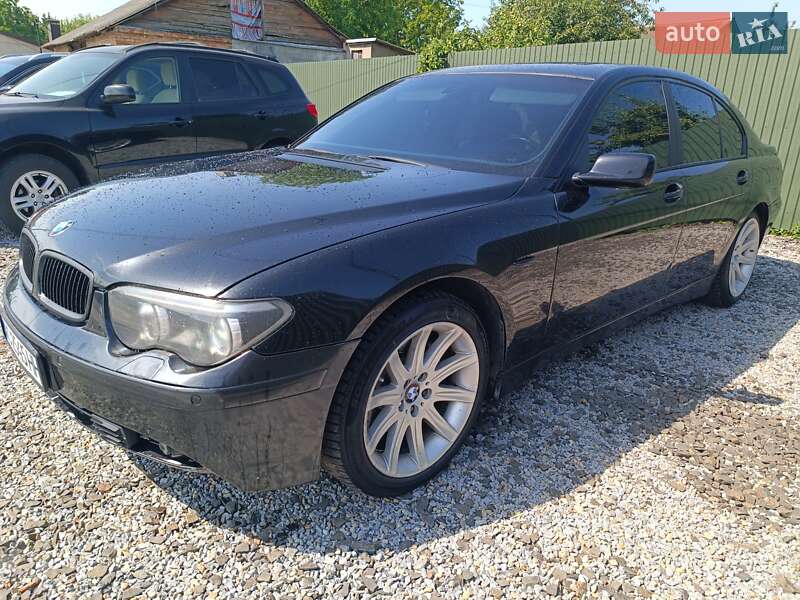 Седан BMW 7 Series 2002 в Володимирі