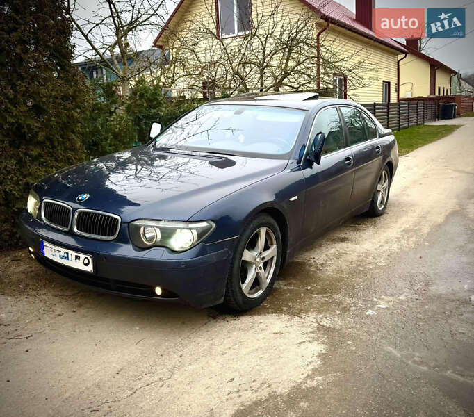 Седан BMW 7 Series 2002 в Львове