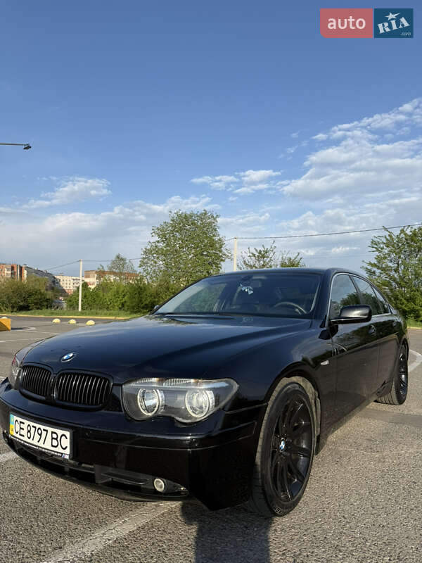 Седан BMW 7 Series 2003 в Чернівцях