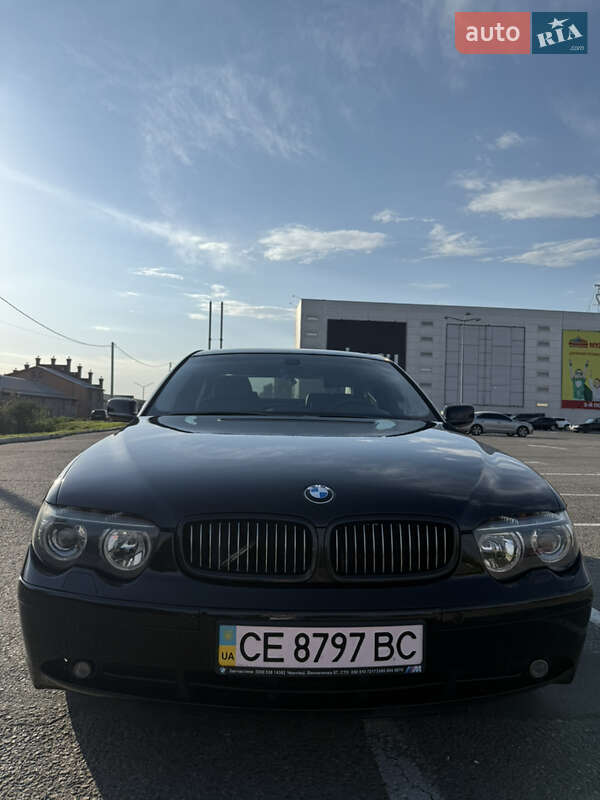 Седан BMW 7 Series 2003 в Чернівцях