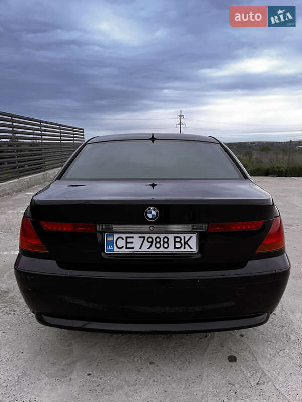 Седан BMW 7 Series 2002 в Черновцах