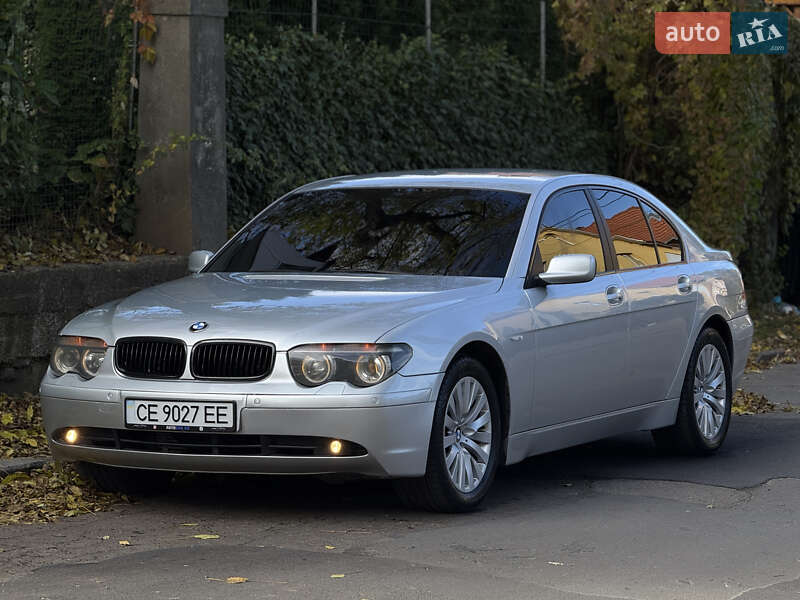 Седан BMW 7 Series 2002 в Черновцах