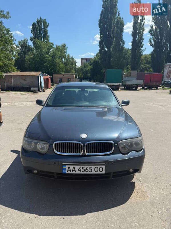 Седан BMW 7 Series 2002 в Полтаве