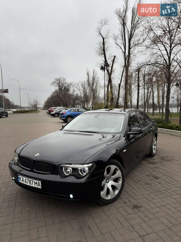 Седан BMW 7 Series 2004 в Чернигове фото Седан BMW 7 Series 2004 в Чернигове
