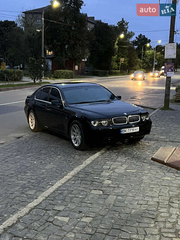 BMW 7 Series 2002 BMW 7 Series 2002