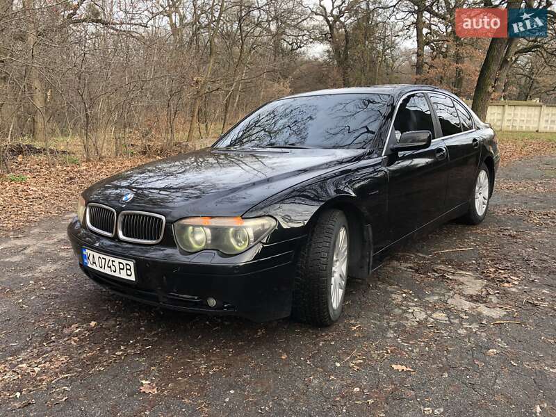 BMW 7 Series 2002