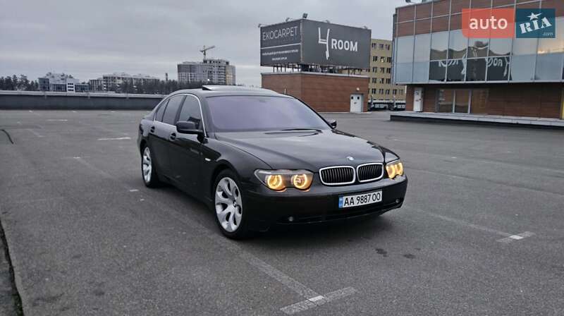 BMW 7 Series 2002 BMW 7 Series 2002