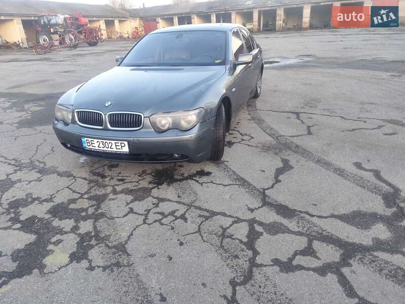 BMW 7 Series 2002 BMW 7 Series 2002